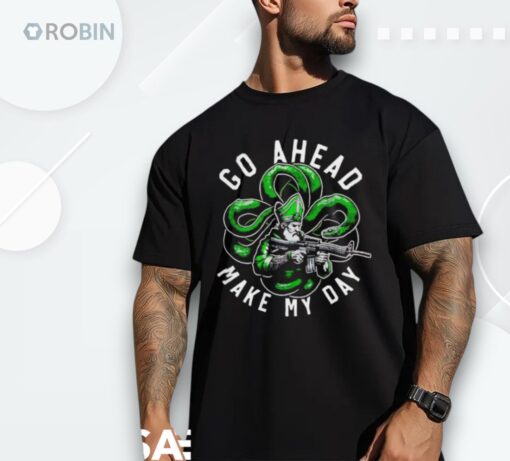 Saint Patrick Go Ahead Make My Day St Patricks Day Shirt