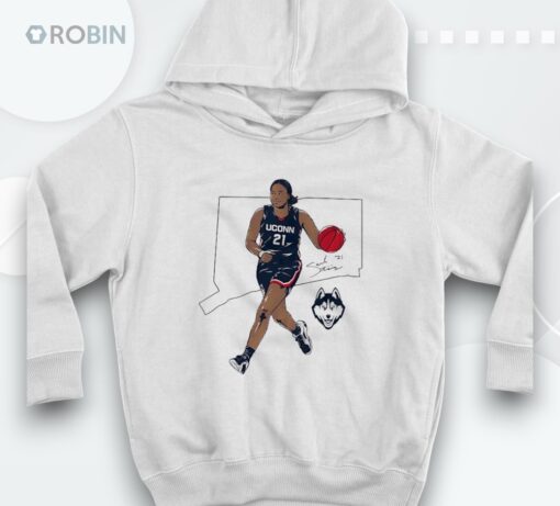 Sarah Strong State Star Uconn Basketball Signature Shirt