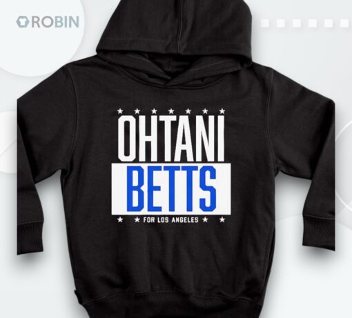 Shohei Ohtani And Mookie Betts Ohtani Betts For Los Angeles Dodgers Shirt