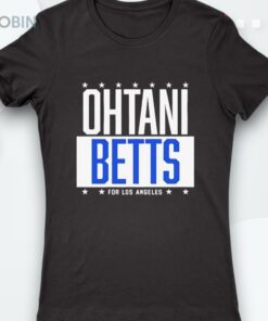 Shohei Ohtani And Mookie Betts Ohtani Betts For Los Angeles Dodgers Shirt