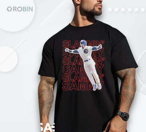 Slammin Sammy Sosa Chicago Cubs Baseball Shirt