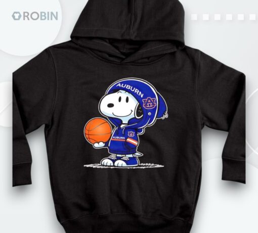 Snoopy Auburn Tigers Player Shirt