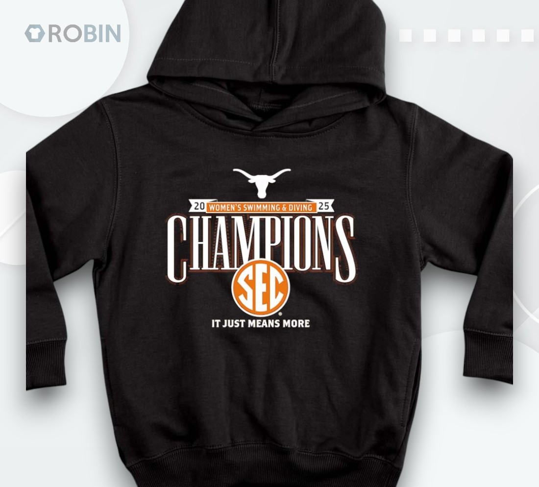 Texas Longhorns 2025 Sec Women’s Swimming And Diving Champions Shirt