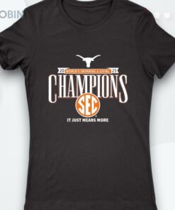 Texas Longhorns 2025 Sec Women’s Swimming And Diving Champions Shirt