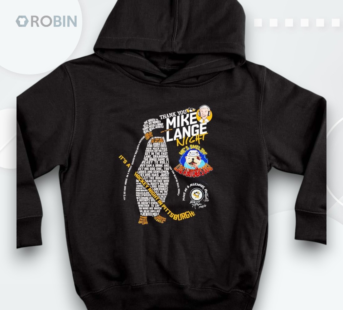 Thank You Mike Lange Night He's Smilin' Like A Butcher's Dog Shirt Thank You Mike Lange Night He's Smilin' Like A Butcher's Dog Shirt