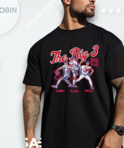 The Big 3 Greg Maddux Tom Glavine And John Smoltz Signature Shirt
