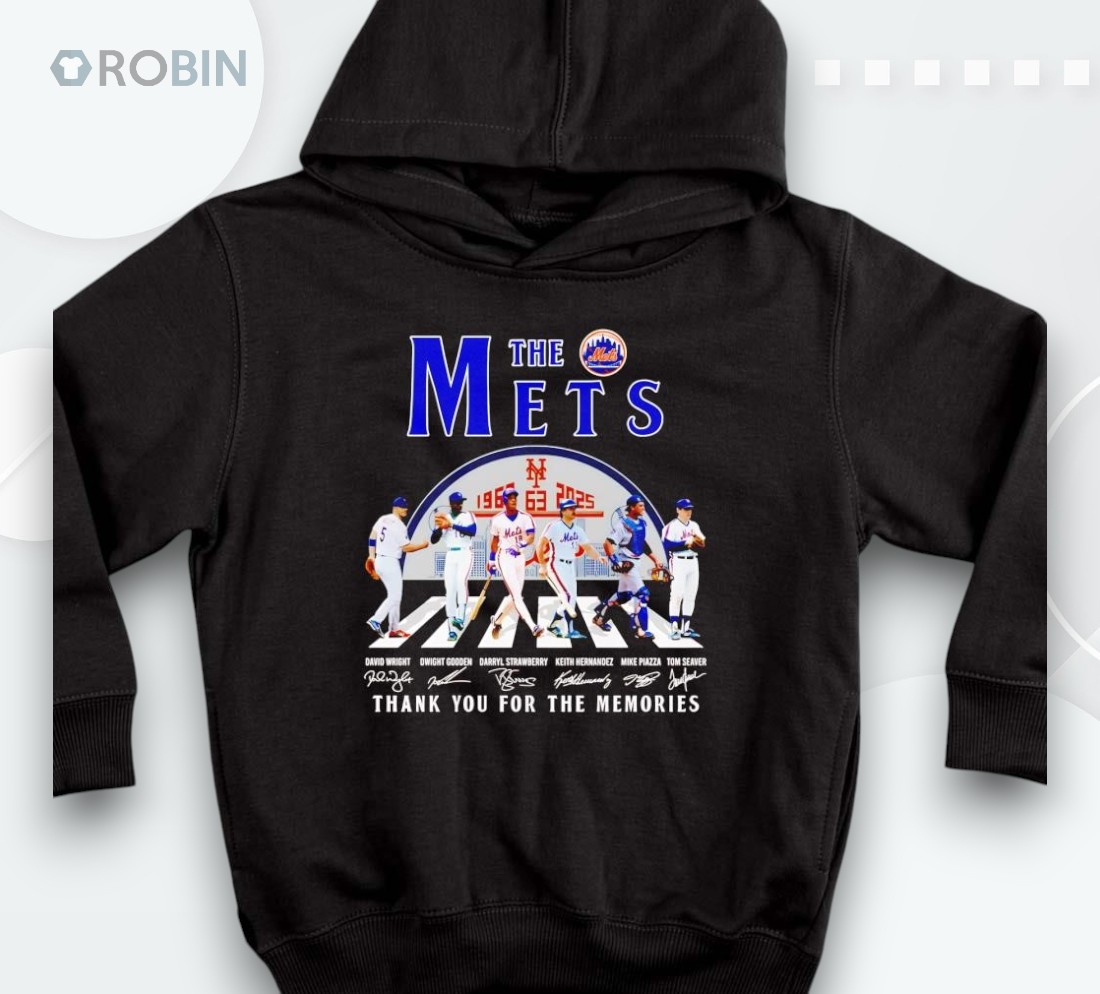 The New York Mets 63 Years 1962 2025 Thank You For The Memories Shirt