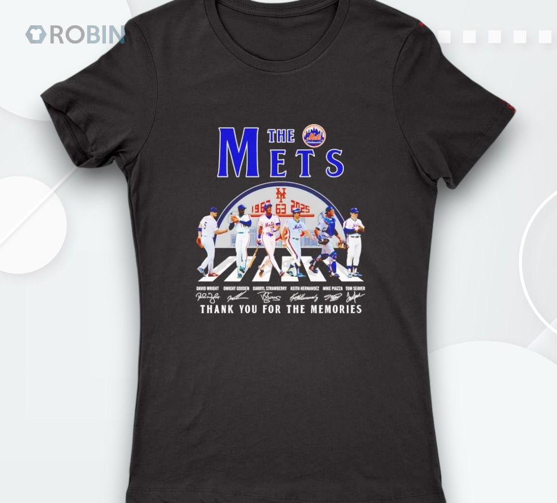 The New York Mets 63 Years 1962 2025 Thank You For The Memories Shirt
