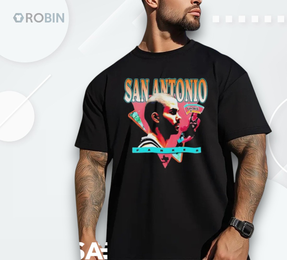 Tony Parker San Antonio Spurs Vintage Shirt Tony Parker San Antonio Spurs Vintage Shirt