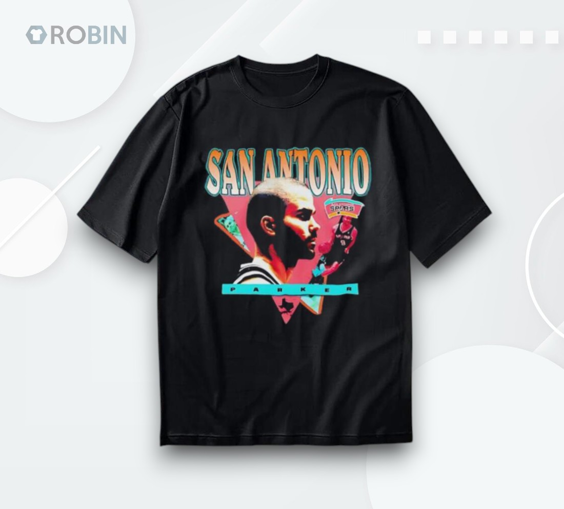 Tony Parker San Antonio Spurs Vintage Shirt Tony Parker San Antonio Spurs Vintage Shirt