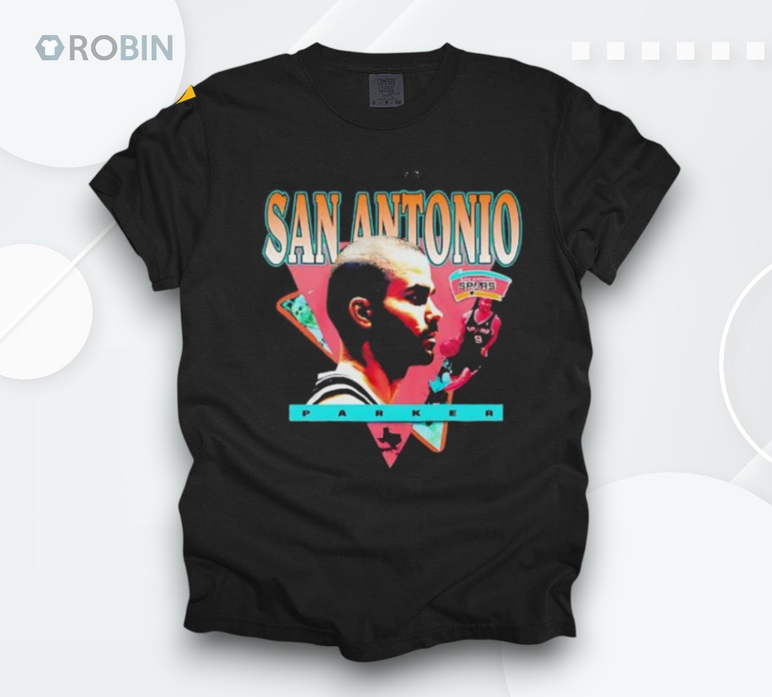 Tony Parker San Antonio Spurs Vintage Shirt Tony Parker San Antonio Spurs Vintage Shirt