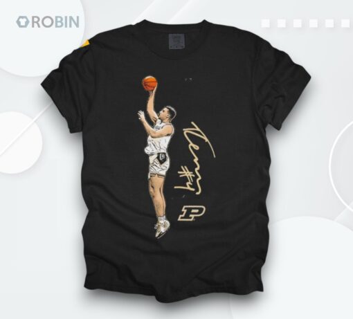 Trey Kaufman Renn Jump Shot Purdue Boilermakers Signature Shirt