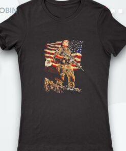 Trump Presidential Soldiers American Flag Shirt
