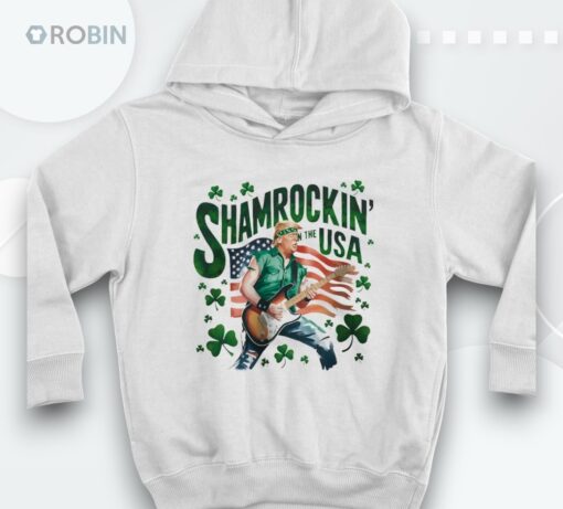 Trump Shamrockin’ In The Usa St Patricks Day Shirt