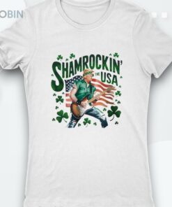 Trump Shamrockin’ In The Usa St Patricks Day Shirt