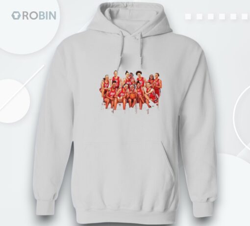 Usa Women’s Basketball Team Caricature Shirt