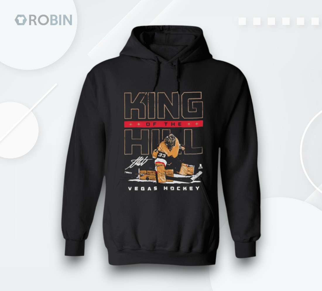 Vegas Golden Knights Adin Hill King Of The Hill Signature Shirt