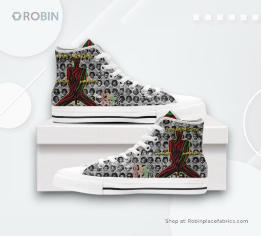 A Tribe Called Quest Limited Edition High Top Canvas Shoes