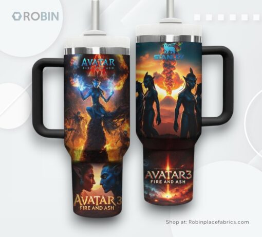 Avatar 3 Fire and Ash Special Edition Stanley Tumbler