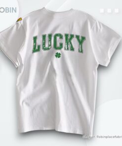 Abby Berner Lucky Clover St Patricks Day Shirts