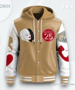 Adele 25 Album Limited Edition Hooded Varsity Jacket