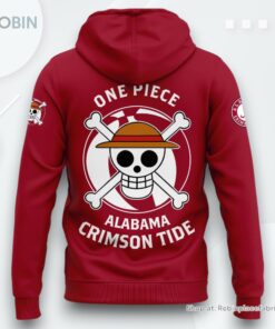 Alabama Crimson Tide x One Piece Night Special Hoodie Alabama Crimson Tide x One Piece Night Special Hoodie