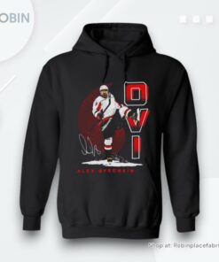 Alex Ovechkin Washington Hockey Ovi Bold Signature Shirt