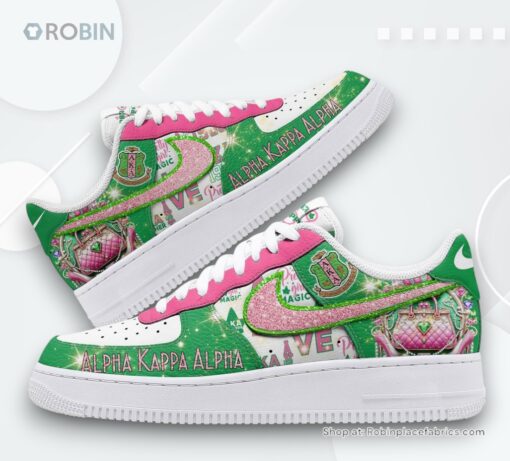 Alpha Kappa Alpha Limited Edition Nike Air Force 1 Sneaker