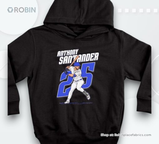Anthony Santander #25 Hit The Ball Toronto Blue Jays Shirt