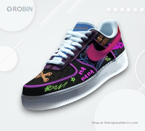 Arcane Jinx Boom Limited Edition Nike Air Force 1 Sneaker