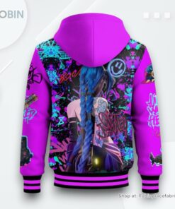 Arcane Jinx Was Here Limited Edition Hooded Varsity Jacket