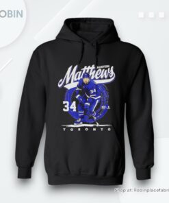 Auston Matthews Toronto Hockey Brush Shirt