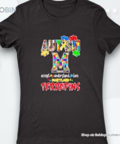 Autism Accept Understand Love Maryland Terrapins Shirt Autism Accept Understand Love Maryland Terrapins Shirt