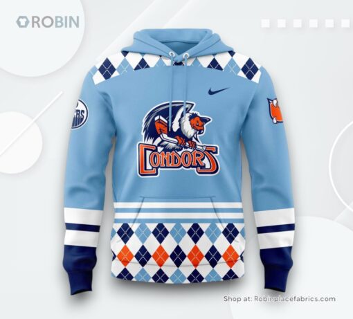 Bakersfield Condors Crispy Bacon Dash Uniform Action Hoodie