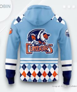 Bakersfield Condors Crispy Bacon Dash Uniform Action Hoodie
