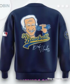 Baseball Hall of Famer Bob Uecker Special Blue Sweatshirt, Sweater