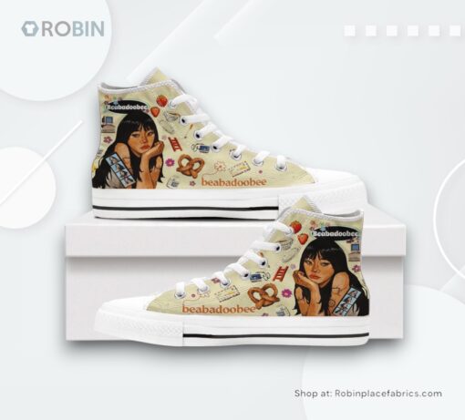 Beabadoobee Limited Edition High Top Canvas Shoes
