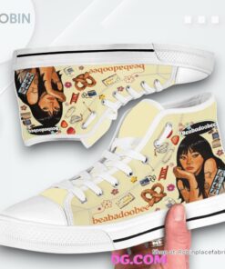Beabadoobee Limited Edition High Top Canvas Shoes