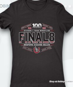 Bedford Kicking Mules 2025 Mhsaa Division 1 Team Wrestling Final 8 Shirt