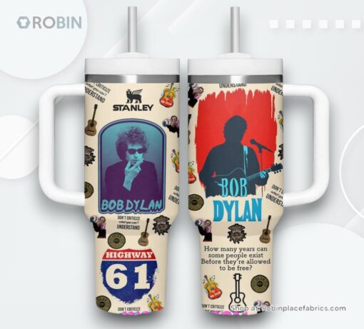 Bob Dylan Highway 61 Stanley Tumbler Cup
