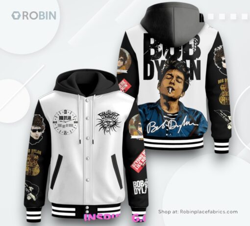 Bob Dylan Limited Edition Hooded Varsity Jacket