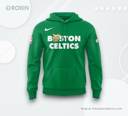 Boston Celtics x Pokémon Night 2025 Hoodie