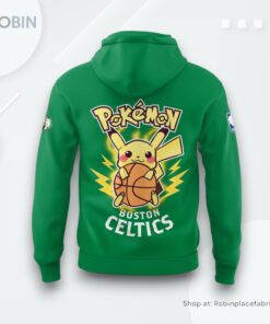 Boston Celtics x Pokémon Night 2025 Hoodie