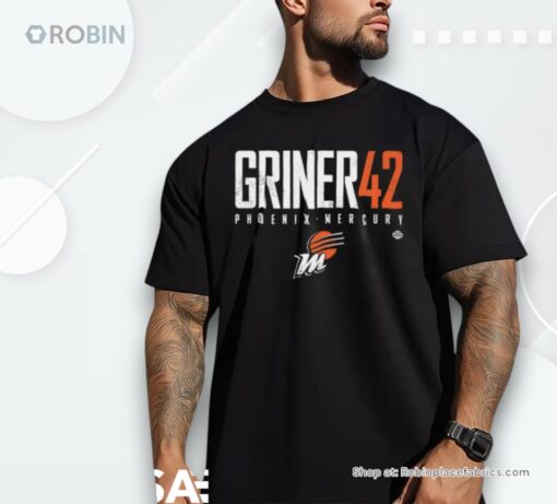 Brittney Griner #42 Phoenix Mercury Basketball Elite Shirt