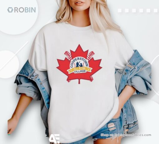 Canada Maple Leaf 2025 Cooperstown All Star Shirt