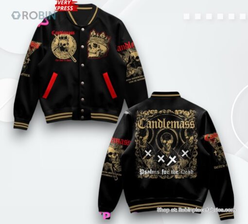Candlemass Psalms for the Dead Varsity Jacket