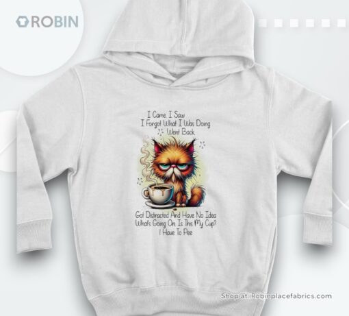 Cat I Came I Saw I Forgot What I Was Doing Went Back Shirt