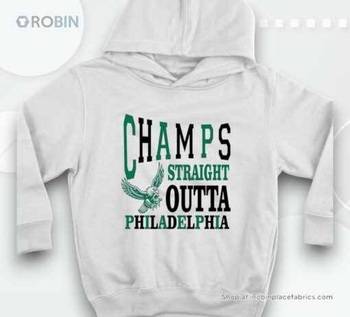 Champs Straight Outta Philadelphia Eagles Shirt