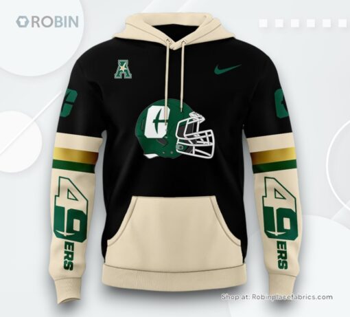 Charlotte 49ers Football 2025 Special Edition Hoodie