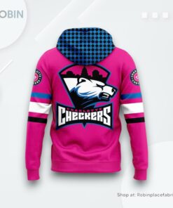 Charlotte Checkers Neon Night 2025 Hoodie